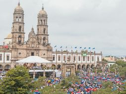 La basílica de Zapopan, un símbolo de la fe y espacio para la promoción de la paz. EL INFORMADOR/ G. Gallo