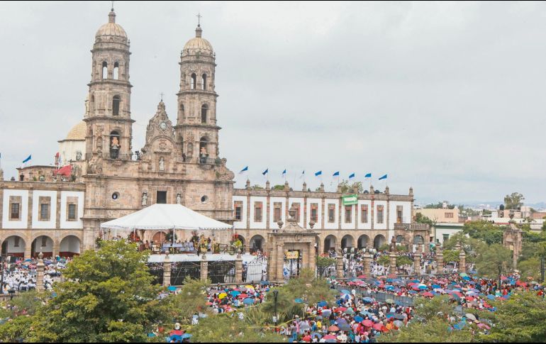 La basílica de Zapopan, un símbolo de la fe y espacio para la promoción de la paz. EL INFORMADOR/ G. Gallo