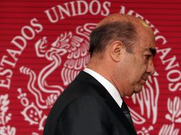 Ayer, detuvieron a Murillo Karam al mediodía en su domicilio por los probables delitos de desaparición forzada, tortura y contra la administración de justicia, en el caso Ayotzinapa. EFE / ARCHIVO