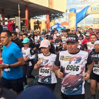 Bomberos de Guadalajara realizan su tradicional carrera 10K
