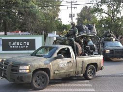 Autoridades de los tres órdenes de gobierno realizan la búsqueda del elemento policiaco federal. EL INFORMADOR / ARCHIVO