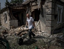 Este miércoles, Ucrania celebrará el día de su independencia, que este año coincide con los seis meses de la invasión rusa. AP/E. Maloletka