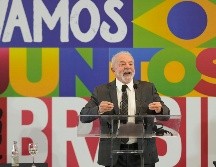 Luiz Inácio Lula da Silva sostuvo su primer encuentro con la prensa internacional desde que lanzó su candidatura. AP/A. Penner
