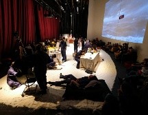 El grupo de creadores trabajó durante varios días sobre nuevos lenguajes performáticos y, como producto final, integraron ‘Moby Dick o la ballena blanca’, donde hubo muestras de actuación, gastronomía, música, audiovisual e instalación. CORTESÍA