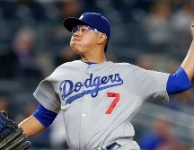 El pitcher mexicano Julio Urías buscará su victoria número 14 de la temporada. AP/ARCHIVO