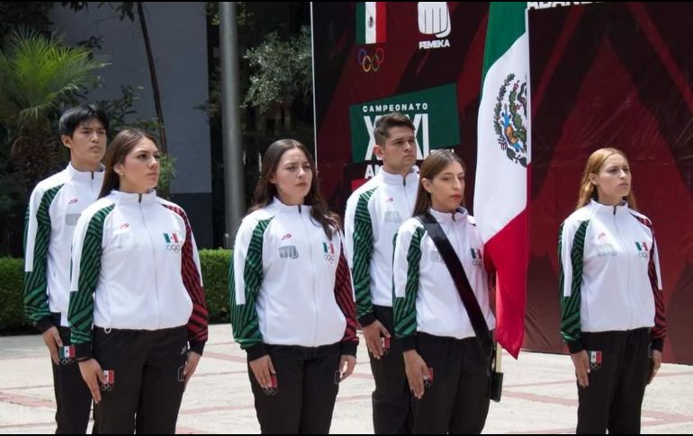 Con la cantidad de atletas que aportó para la Selección Mexicana en este torneo, Jalisco se consolidó como la base del equipo nacional en un nuevo evento. Cortesía/Femeka
