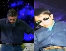 Benito decidió inspirarse en el video de un niño bailando con lentes, el cual llegó a la fama hace unos años en las redes sociales. ESPECIAL