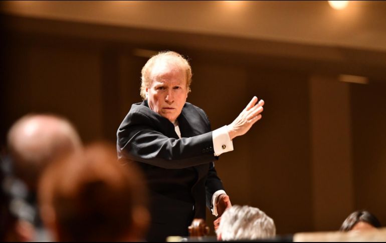 Enrique Arturo Diemecke  impartirá también una Clase Magistral Internacional de Dirección Orquestal. ESPECIAL/Secretaría de Cultura
