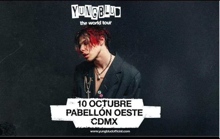 Yungblud tiene cerca de 7.6 millones de oyentes mensuales en Spotify. ESPECIAL/Ocesa