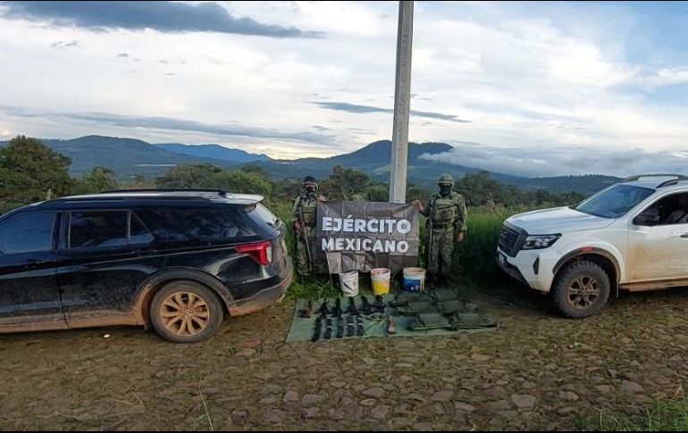 Por los hechos no hubo detenidos, por lo que lo asegurado fue puesto a disposición del Ministerio Público Federal. ESPECIAL /