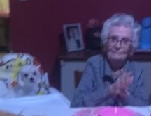 María celebra su cumpleaños número 89 INSTAGRAM/vitoria.abencoada