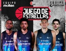 Los Astros de Jalisco están representados por cinco jugadores, quienes buscarán dejar en alto el nombre de la institución anfitriona de este evento. ESPECIAL / Astros de Jalisco