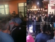 El sacerdote, quien se resguardaba al interior de su parroquia , fue vitoreado por vecinos de la alcaldía mexiquense. FOTO: ESPECIAL