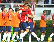 En el gol de Ormeño, quedó claro que en el vestidor es muy querido. IMAGO7