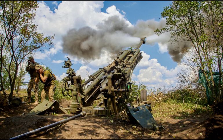Con el apoyo de países de Occidente, Ucrania combate al Ejército ruso. AFP
