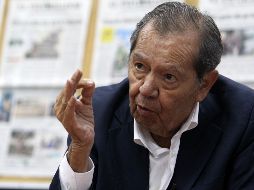 Muñoz Ledo también advirtió que poner a la Guardia Nacional bajo el orden militar es una ruptura del orden constitucional. EL INFORMADOR/A. Camacho