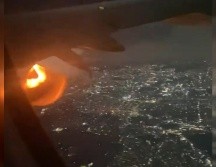 El vuelo salió la noche de ayer martes de Guadalajara y se dirigía a Los Ángeles. TWITTER / @kimbertothelee