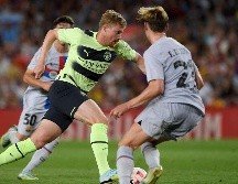 Este duelo amistoso contó con una causa noble, ya que todas las ganancias serán donadas a la Fundación Luzón para la investigación de la ELA (esclerosis lateral amotrófica). AFP/J. LAGO