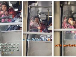 La mujer saca de su mochila limones, sal y finalmente una cerveza para hacer su preparado. ESPECIAL