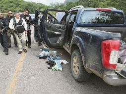 La agresión inició en el poblado de La Yerbabuena y siguió hasta la plaza principal de Tuzantla. EFE