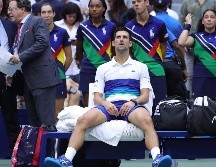 NOVAK DJOKOVIC. A sus 35 años, el incontestable número uno mundial del año 2021 ha caído hasta el número 6 del ranking ATP y debería ceder todavía más terreno, al no poder defender sus puntos en Nueva York. AFP / ARCHIVO