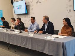 El presidente municipal de Zapopan, Juan José Frangie, resaltó que, para combatir la desigualdad social y generar mejores condiciones laborales para las personas, es importante hacer alianzas con los empresarios. EL INFORMADOR / Y. Mora