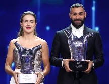 ALEXIA PUTELLAS Y KARIM BENZEM. A los jugadores se les valora su rendimiento en 