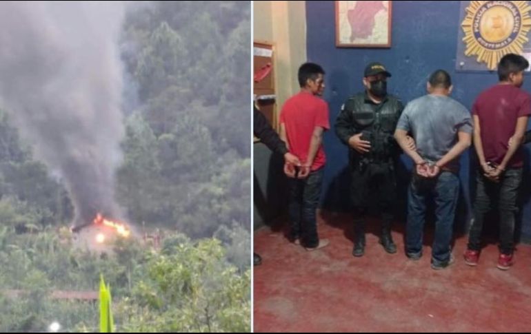 Los sujetos fueron entregados a la policía, pero fueron arrebatados por pobladores enardecidos que se encargaron de lincharlos. ESPECIAL