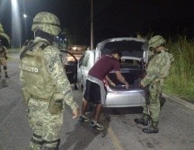 Los agentes paracaidistas se suman como a la estrategia Fuerza Tarea México. ESPECIAL
