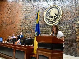 La diputada priista, Hortensia Noroña Quezada, presentó la iniciativa este viernes. ESPECIAL