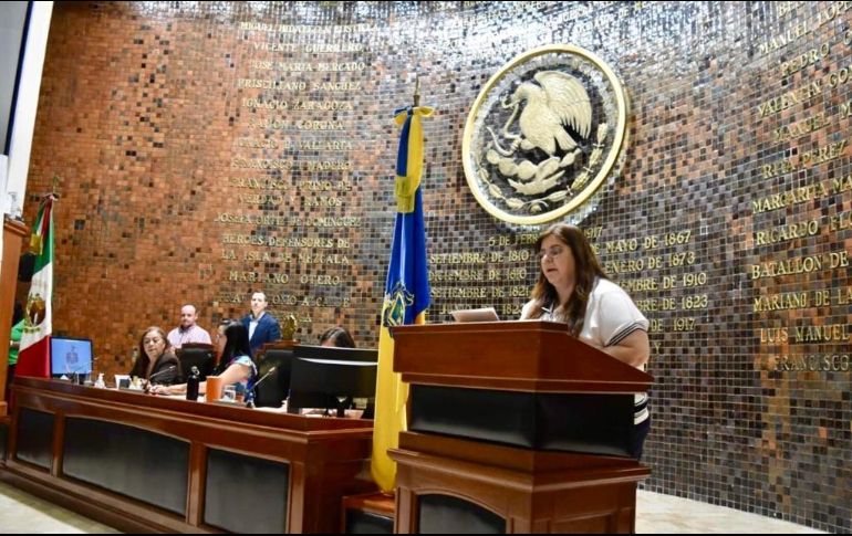 La diputada priista, Hortensia Noroña Quezada, presentó la iniciativa este viernes. ESPECIAL