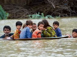 Hay más de 33 millones de afectados por las inundaciones. AFP