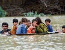 Hay más de 33 millones de afectados por las inundaciones. AFP