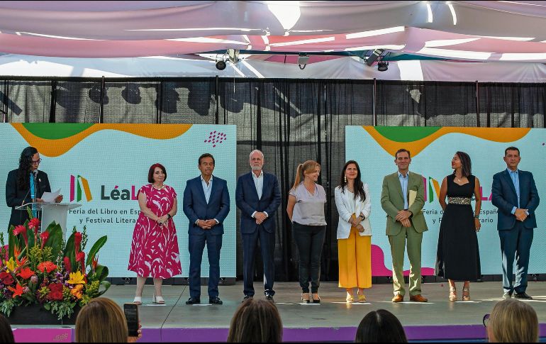 Acto de apertura de la Feria del Libro en Español y Festival Literario (LéaLA 2022). CORTESÍA