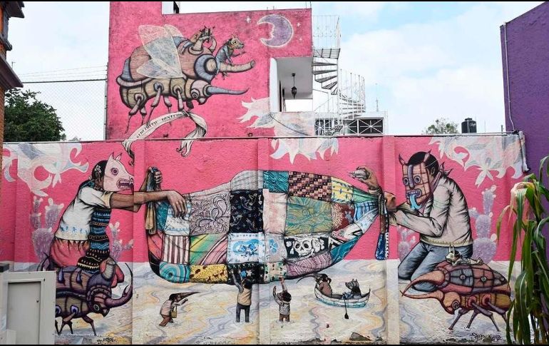 El maíz ocupa un lugar central en todo el conjunto de esta nueva obra. ESPECIAL/Secretaría de Cultura