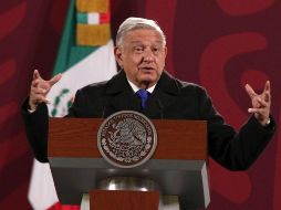 López Obrador señaló que ahora su administración está rescatando a la CFE. SUN/C. Mejía