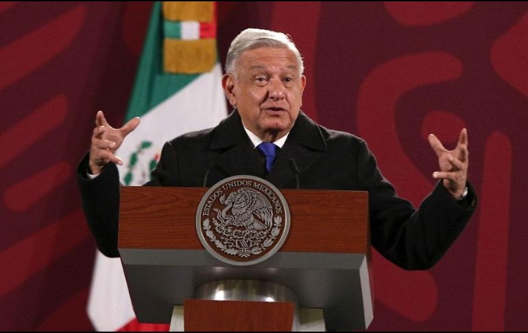 López Obrador señaló que ahora su administración está rescatando a la CFE. SUN/C. Mejía