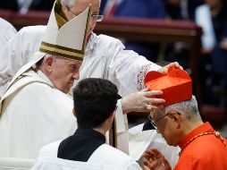 Francisco ha nombrado a 83 de los 132 cardenales elegibles para sumarse a un cónclave, lo que parece vaticinar la continuación de su ideología en el futuro inmediato de la iglesia. EFE/F. Frustaci
