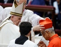 Francisco ha nombrado a 83 de los 132 cardenales elegibles para sumarse a un cónclave, lo que parece vaticinar la continuación de su ideología en el futuro inmediato de la iglesia. EFE/F. Frustaci