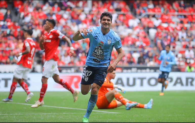 Nico Ibáñez selló la goleada para Pachuca. IMAGO7