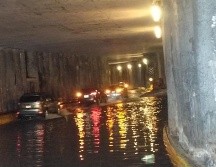 La lluvia dejó afectaciones en algunas vías de la ciudad. ESPECIAL
