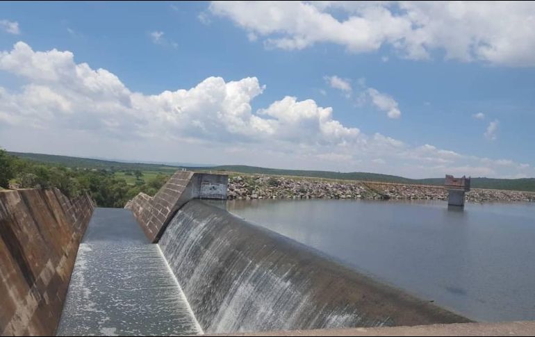 La presa Calderón registra un nivel de 82% de almacenamiento. EL INFORMADOR/ Archivo