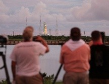 Aún no se define una fecha exacta para el próximo lanzamiento de Artemis I. AFP/G. Newton