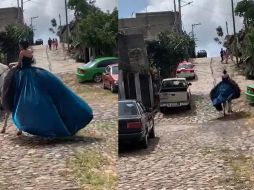 El video que se viralizó a través de TikTok ya cuenta con casi medio millón de reproducciones. ESPECIAL/CAPTURA DE VIDEO