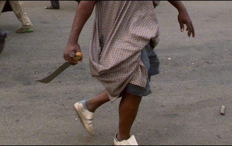 Al hombre, que fue identificado César 