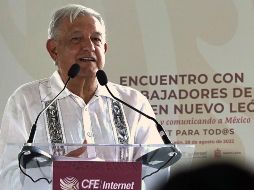 López Obrador aseguró que en su gobierno ya no se aplican tácticas de tortura para los interrogatorios. EFE/Presidencia de México