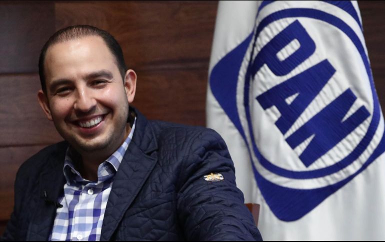 Marko Cortés Mendoza, presidente nacional del PAN. SUN/ARCHIVO