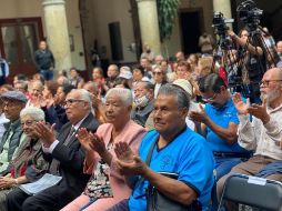 Al finalizar el foro, se entregaron reconocimientos a adultos mayores destacados en el ámbito deportivo, académico, activismo social y empresarial. ESPECIAL