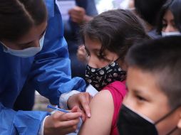 Los menores de 5 a 11 años aún pueden sacar su cita para aplicarse la vacuna contra el COVID. ESPECIAL