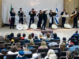 El mariachi se presentó en el marco de la edición 29 del Encuentro Internacional del Mariachi y la Charrería 2022. EL INFORMADOR/ A. Camacho